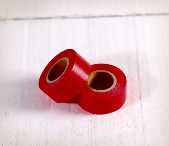 Washi tape mini rojo