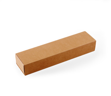 Caja de cartón para sushi alargada con faja  