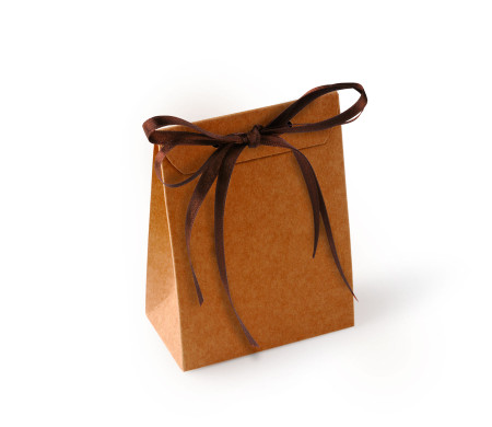 Sacchetto in cartone per regalare bonbon e caramelle