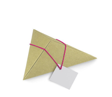 Boîte Triangulaire Originale pour Mariages et Autres Évènements