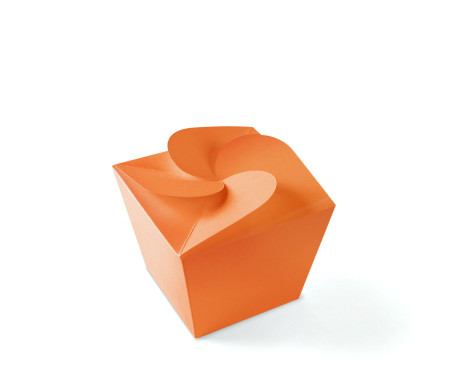 Boîte pour crèmes, originale en forme de fleur 