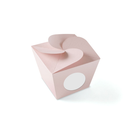 Boîte pour crèmes, originale en forme de fleur 