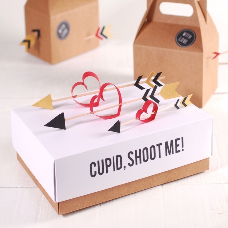 Box with a lid for Valentine's day