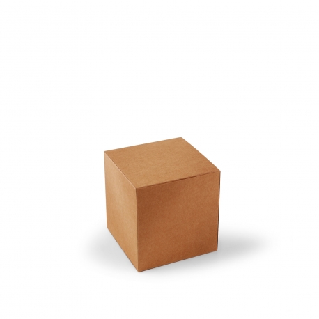 Quadratische Schachtel für Cremes