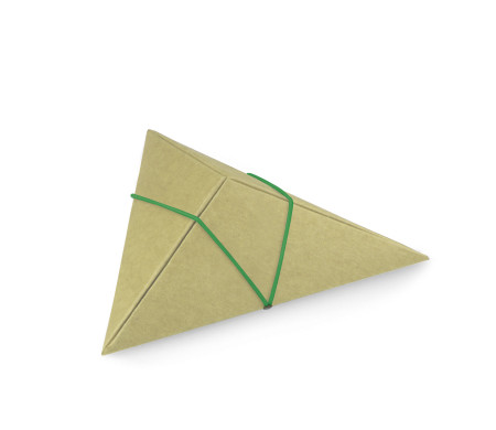 Caja Triangular de Cartón