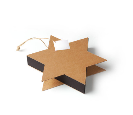 Caja Regalo en Forma de Estrella Ideal para Navidad