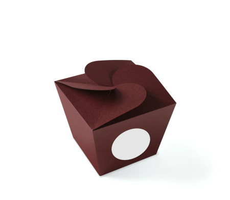 Boîte pour crèmes, originale en forme de fleur 