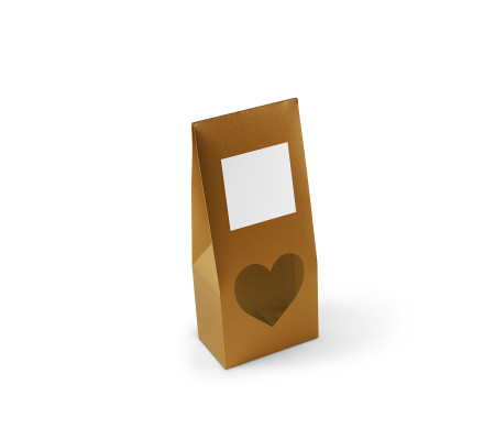 Caja con ventana para alimentación