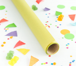 Wrapping paper in pastel colours 