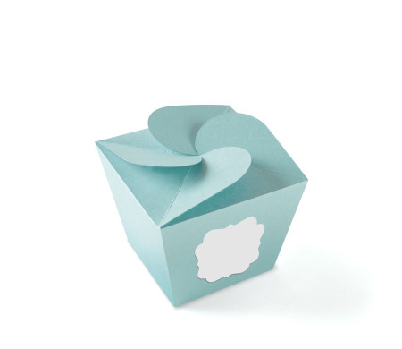 Boîte pour crèmes, originale en forme de fleur 