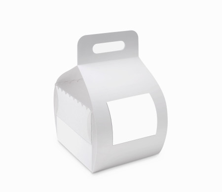 Caja para Tartas y Pasteles, con Asa y Tapa