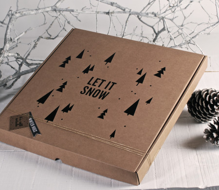 Christmas wall sticker "Let it snow"