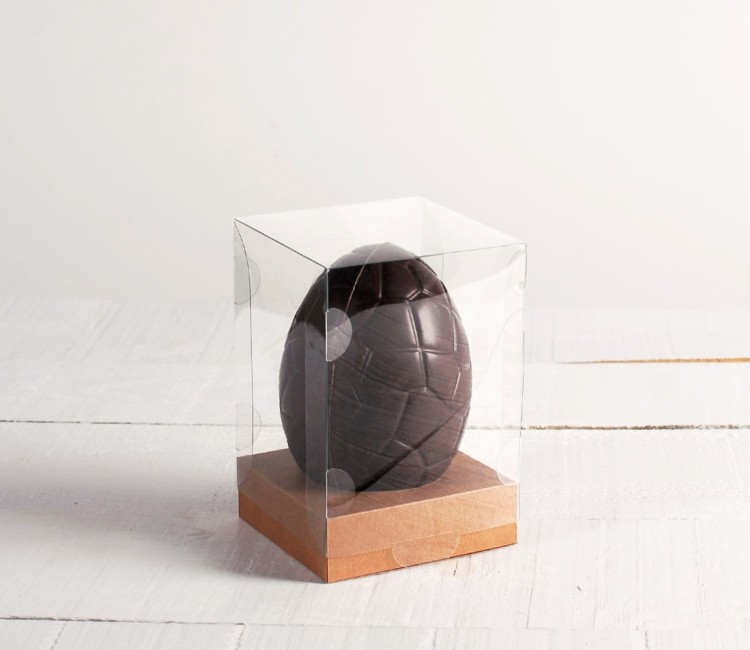 Scatole trasparenti per un uovo di Pasqua Scatole trasparenti per un uovo di Pasqua
