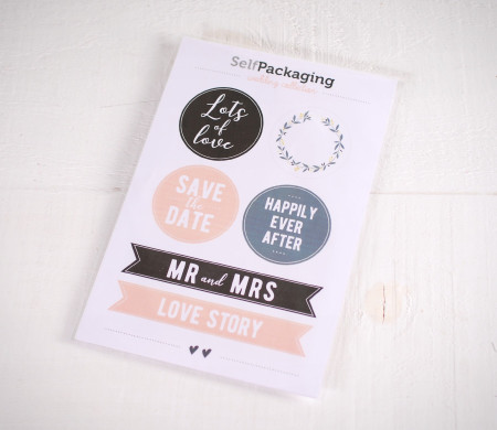 Stickers for Weddings, Messages Full of Love!