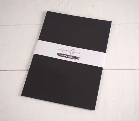 Feuilles de papier bristol graphite a4 | SelfPackaging