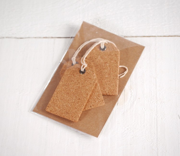 Cork Labels for Your Gifts