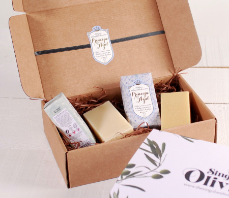 Boîte promotionnelle pour savons