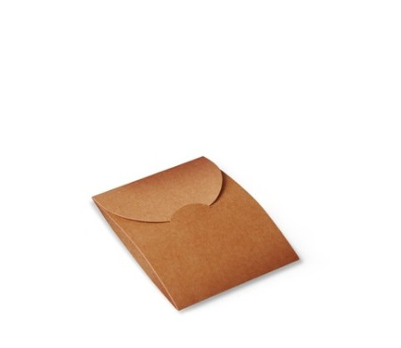 Sobre para tarjeta, CD y A5. Cartulina kraft. Pack de 50 unidades