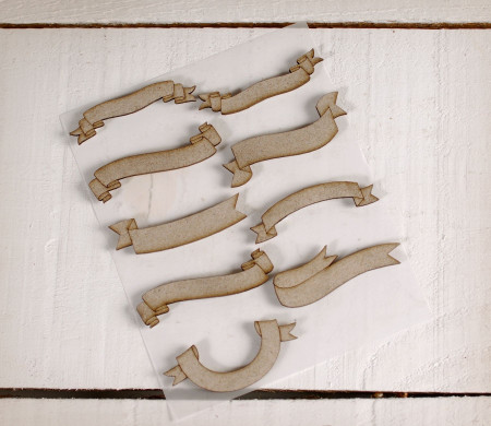 Wooden flags