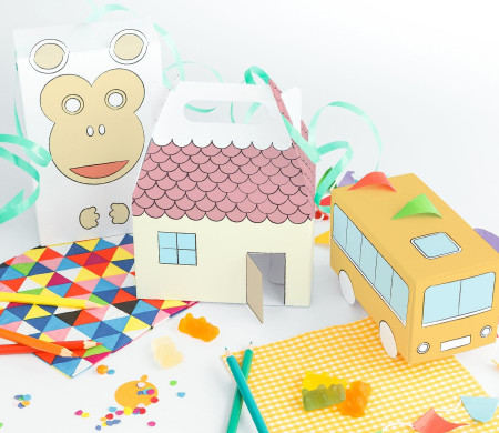 Schachtel-Kit zum Ausmalen