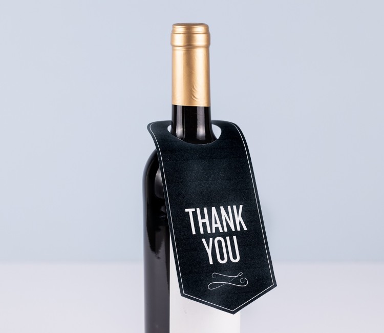 Wine Bottle Neck Label | SelfPackaging