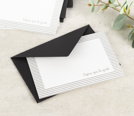 Pack of 5 envelopes with cards
