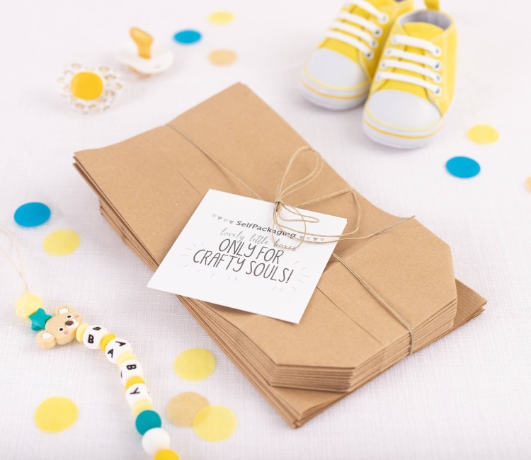 Kit 20 sacchetti di carta kraft