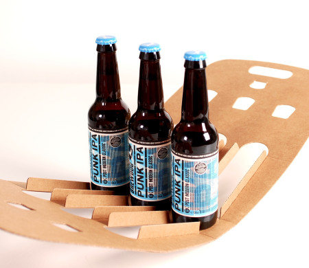 Caja para tres cervezas personalizable Caja para tres cervezas personalizable