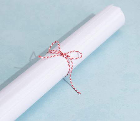  White waxed paper coated on both sides 