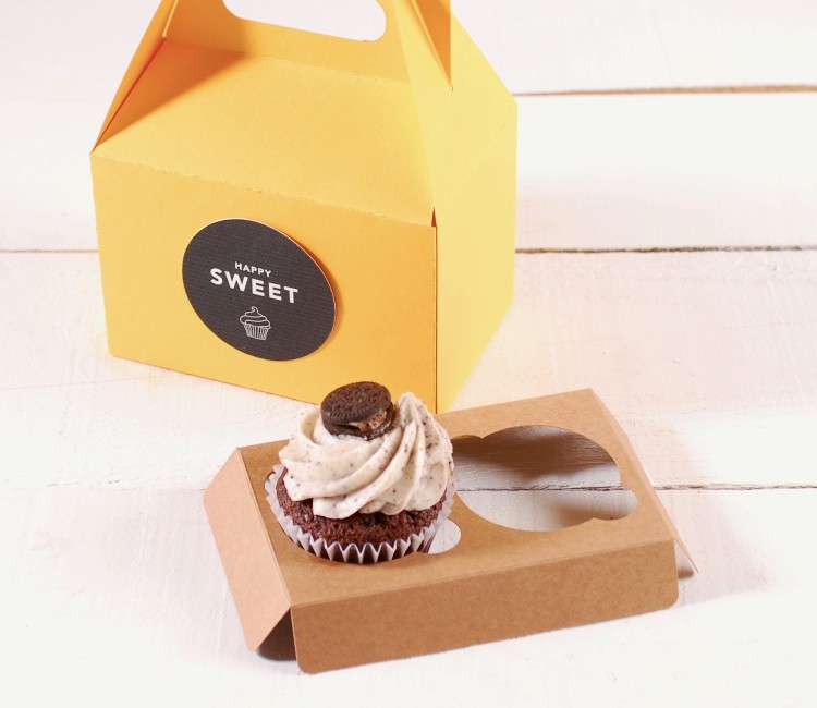 Holder per 2 cupcake, per pasticcerie e negozi Holder per 2 cupcake, per pasticcerie e negozi