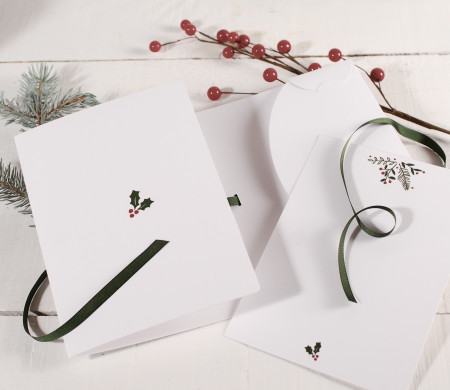 Christmas card folder