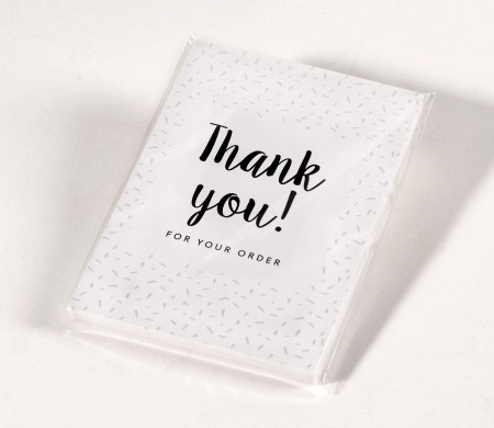 A Dankeschon Grusskarte | SelfPackaging