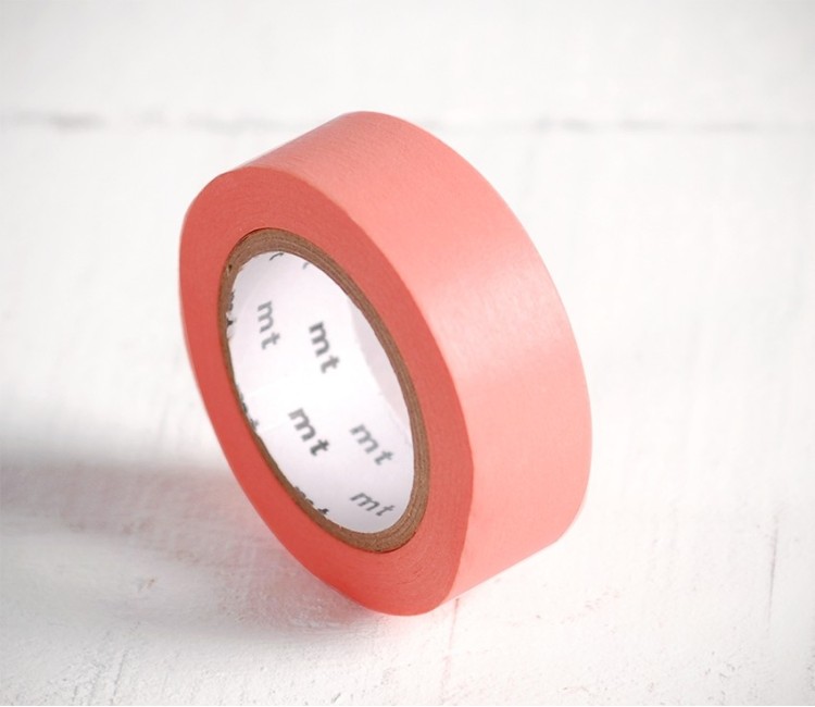 Washi Tape lachsfarben Washi Tape lachsfarben