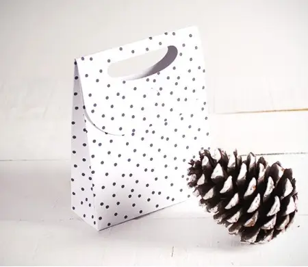 Bolsa Regalo Navideña con Asa