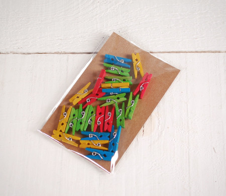 Colourful Pegs, For Your Crafts!