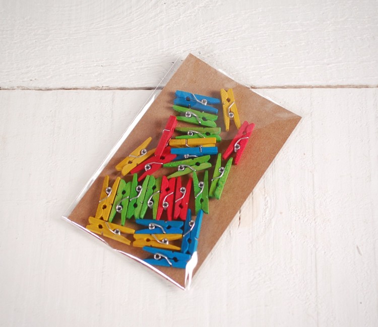 Colourful Pegs, For Your Crafts!