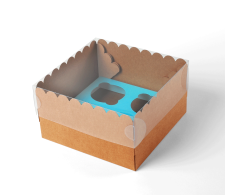 Box für 4 Cupcakes