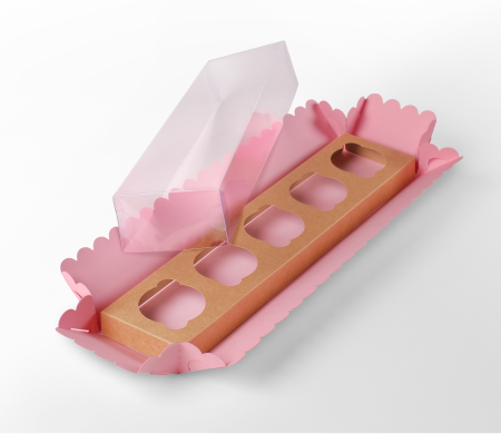 Caja para 5 Cupcakes o Muffins