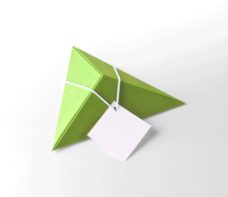 Boîte Triangulaire Originale pour Mariages et Autres Évènements