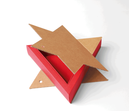 Boîte Cadeau en Forme d'Étoile