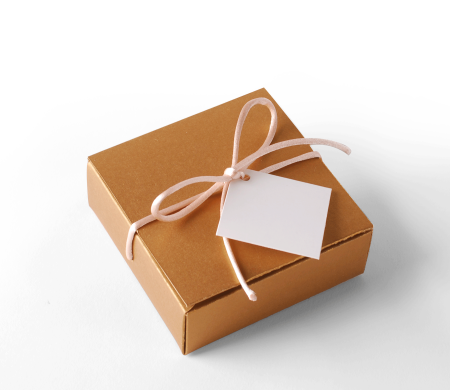 Boite cadeau carré Personnalisé | SelfPackaging