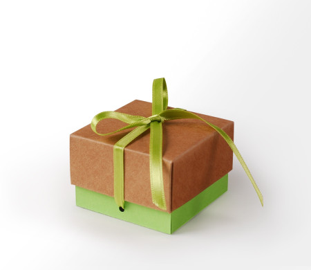 Pretty Gift Box with Lid and Decorative Bow
