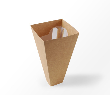 Boîte en carton pour fleurs Personnalisée | SelfPackaging