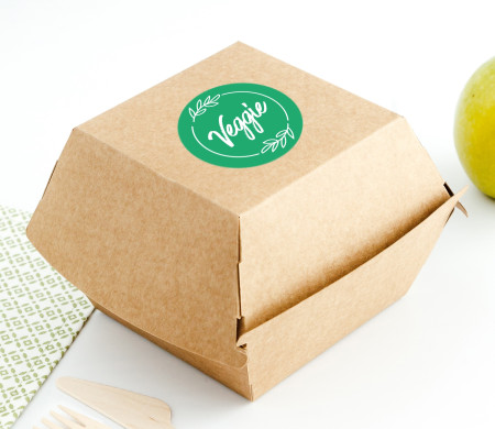 Caja Para Hamburguesas