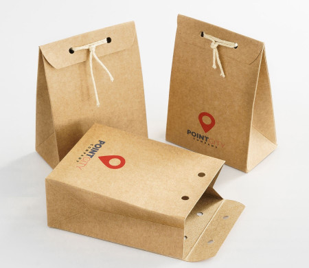 Sac en carton pour bonbons et chocolats