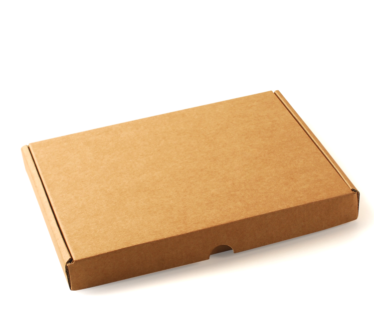 Caja plana para envío postal Caja plana para envío postal