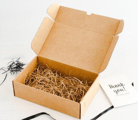 Caja automontable sin cinta | Caja de envíos ecommerce