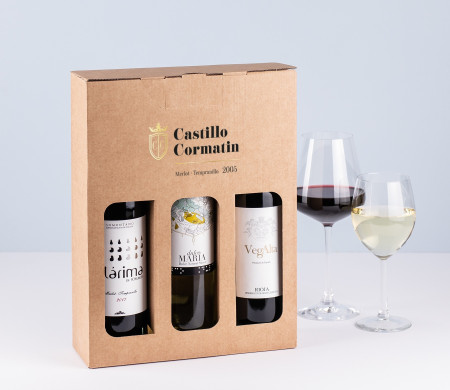 Carton de vin Personnalisé | SelfPackaging