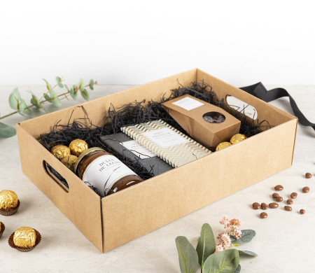 Cardboard Tray for Cupcakes, with Handle
