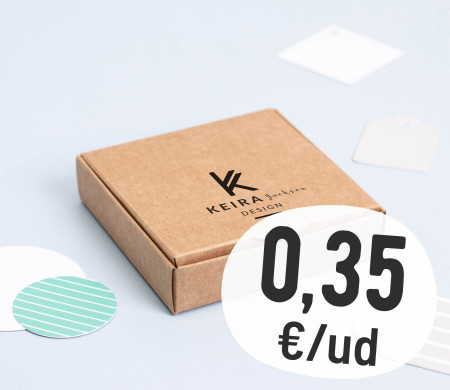Flache Schachtel für Einladungen | Karton 300 g